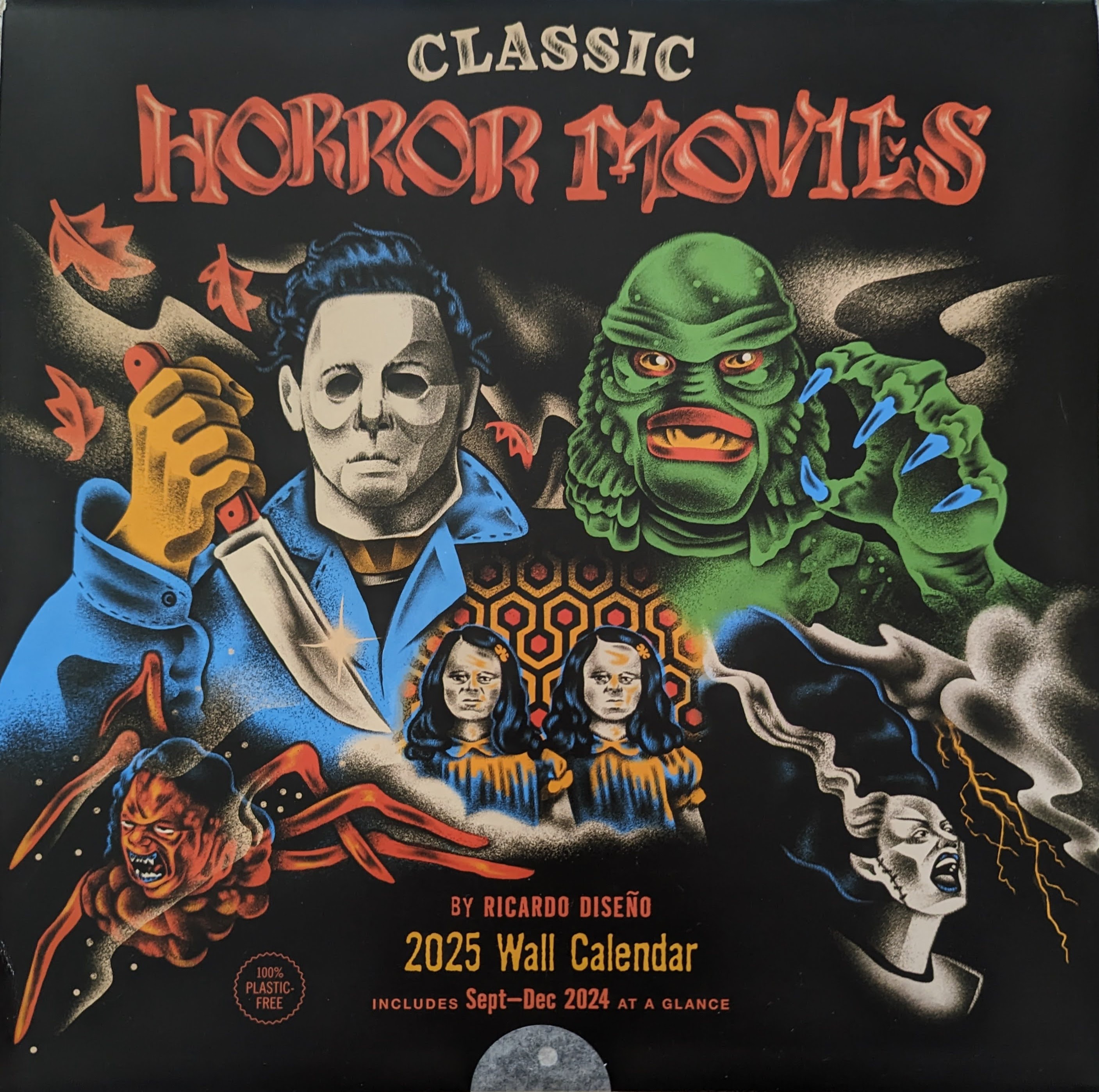 Photo of the classic horror movies calendar - gift for horror movie fans